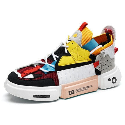 Retro Fluorescent Simple Japanese Style Shoes - 39