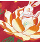 Lucky Rabbit Embroidered Japanese Sweatshirt - XL