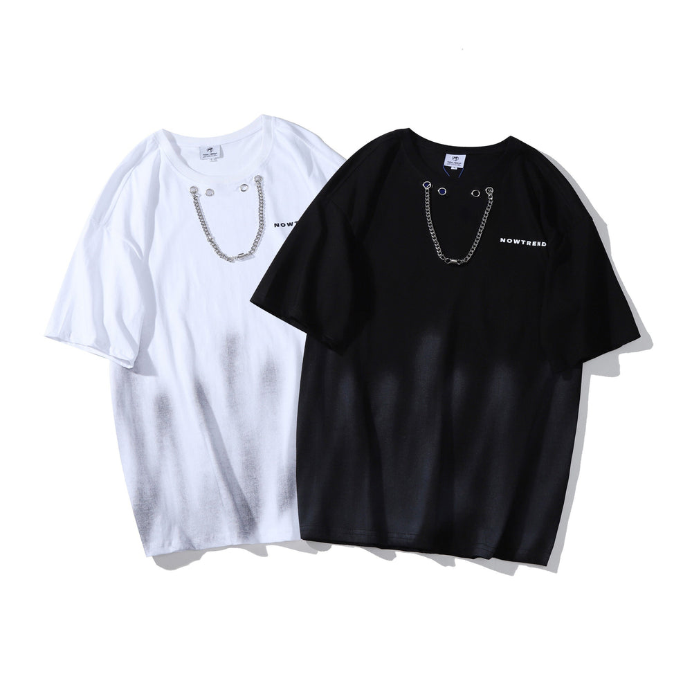 Chained Techwear Japanese T Shirt - XL
