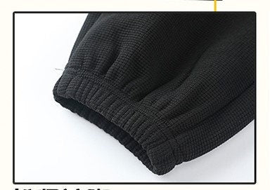 Simple Workout Waffle Japanese Pants - XL