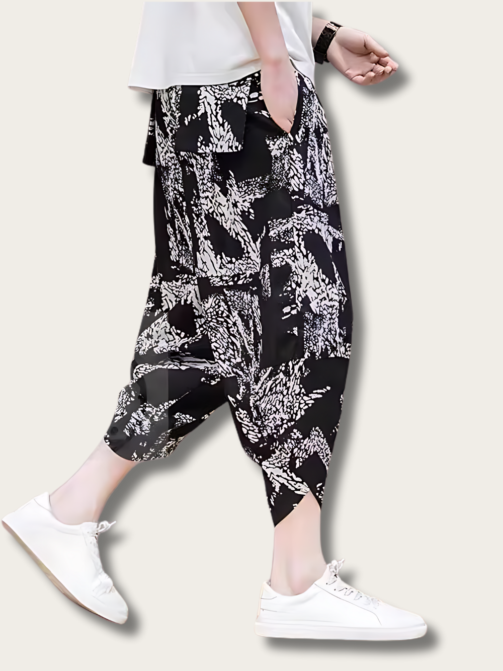 Abstract Urban Harem Pants - XL