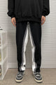 Spring and Summer Drape Stripe Japanese Pants - Large
