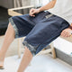 Floral Linen Printed Japanese Shorts - Medium