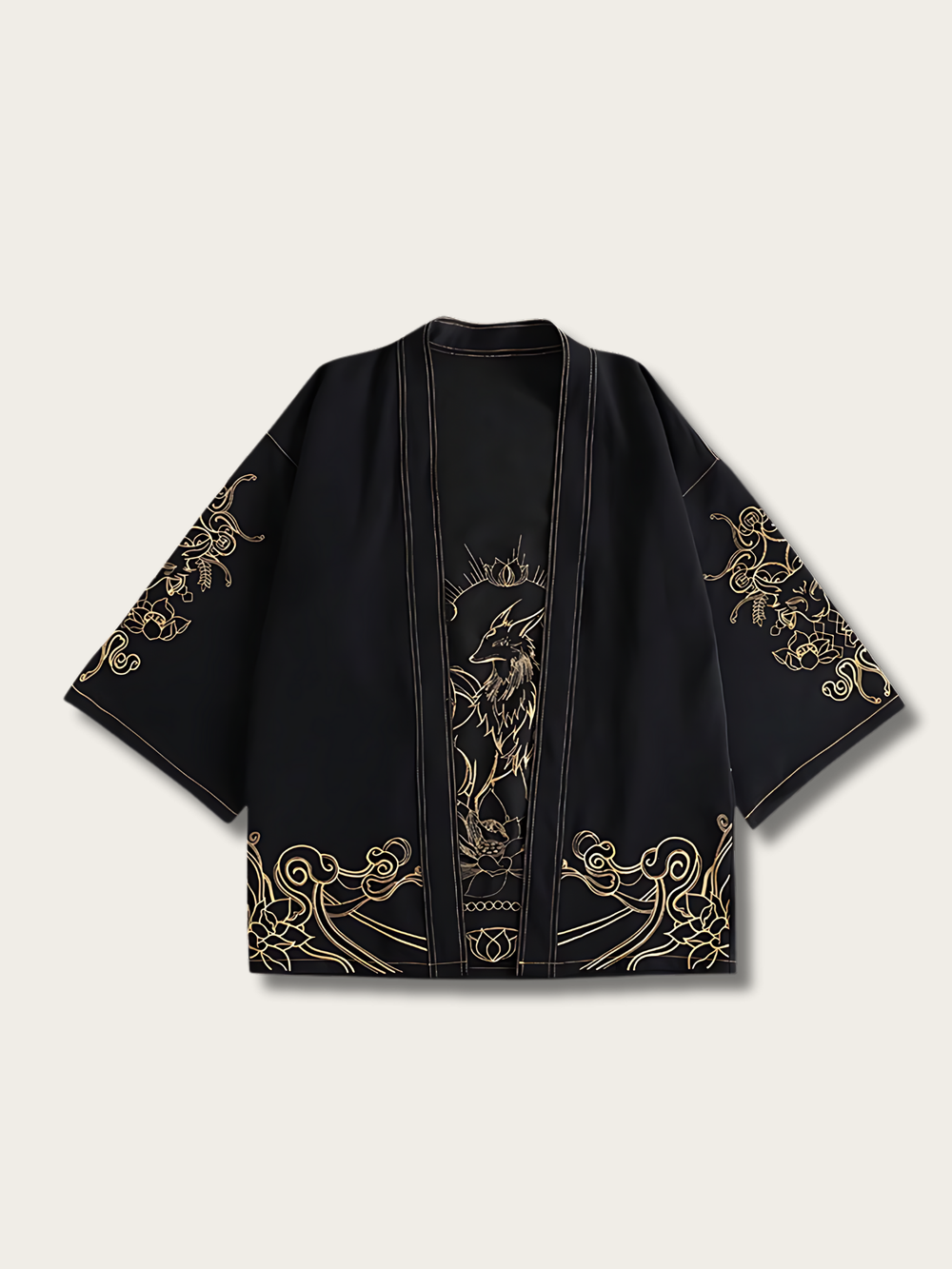 Imperial Phoenix Fox Kimono - Medium
