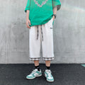 Rolled Plaid Japanese Shorts - Large