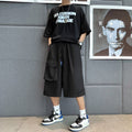 Oversized Casual Japanese Shorts - Large