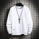 Letter Print Stitching Design Japanese Sweater - Medium