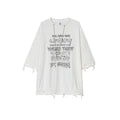 Casual Statement Printed Japanese T Shirt - XL