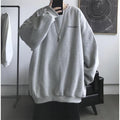 Statement Minimalist Japanese Sweatshirt - XL