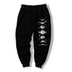 Printed Moon Harem Japanese Pants - Large
