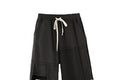 Asymmetrical Plain Design Japanese Shorts - Medium