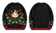 Lucky Rabbit Embroidered Japanese Sweatshirt - Large