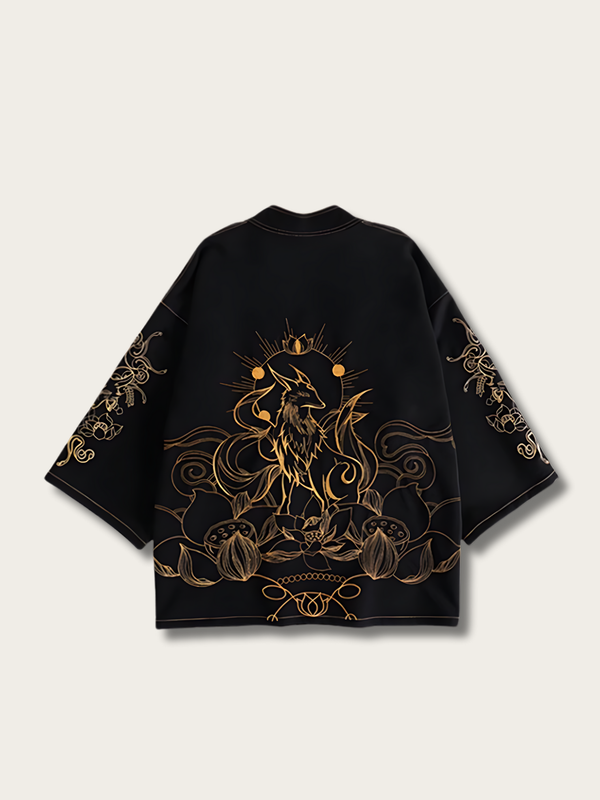 Imperial Phoenix Fox Kimono - XL