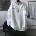 Statement Minimalist Japanese Sweatshirt - Large