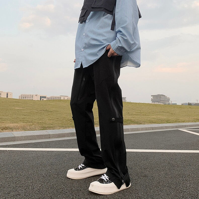 Waterproof Retro Simple Japanese Pants - XL