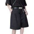 Vintage Cyberpunk Plain Japanese Style Shorts - XL