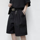 Vintage Cyberpunk Plain Japanese Style Shorts - Large