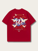 Mount Fuji Crane Harmony T Shirt - Small