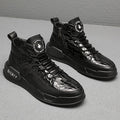 Black Plain Sport Casual Japanese Shoes - 40