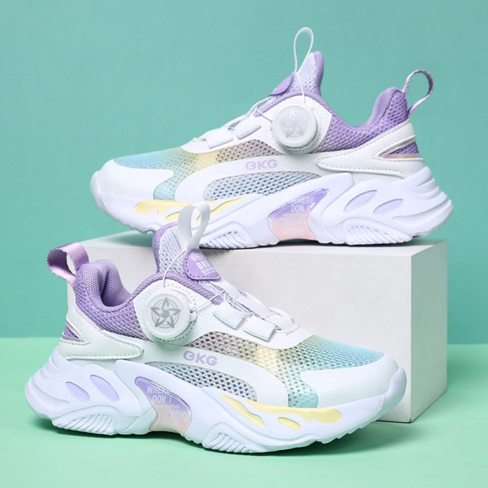 Light Letter Print Japanese Style Shoes - 28 EU