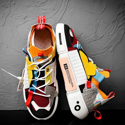 Retro Fluorescent Simple Japanese Style Shoes - 39