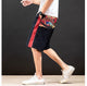 Red Geo Color Japanese Shorts - Large