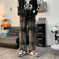 Wide Leg Fancy Tie Dye Japanese Pants - Large