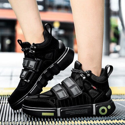 Retro Fluorescent Simple Japanese Style Shoes - 39