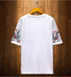 Mythical Dragon Embroidered Japanese T Shirt - Large