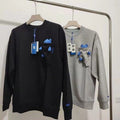 Small Patch Design Simple Japanese Sweater - A1