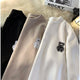 Small Bear Printed Japanese Sweatshirt - Large