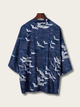 Crane's Serenade Kimono Cardigan - red:Red