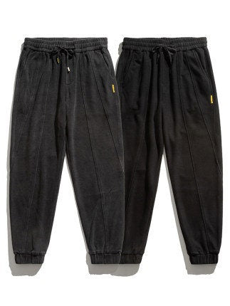 Plain Casual Japanese Pants - Medium
