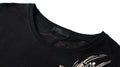 Embroidered Koi Japanese Streetwear T Shirt - Large