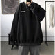 Statement Minimalist Japanese Sweatshirt - XL