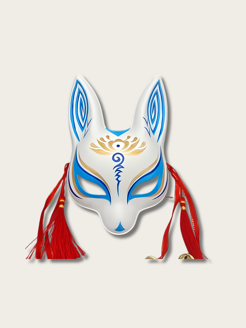 Mystic Kitsune Masks: Enchanted Fox Spirit Collection - #4