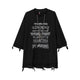 Casual Statement Printed Japanese T Shirt - 2XL