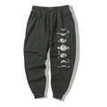 Printed Moon Harem Japanese Pants - Medium