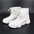 Embroidered Retro Japanese Shoes - 40 EU