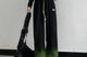 Gradient Color Retro Wide Leg Japanese Pants - Large