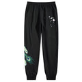 Peacock Art Embroidered Japanese Pants - Large