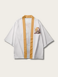 Serene Cat Zen Kimono Cardigan - S