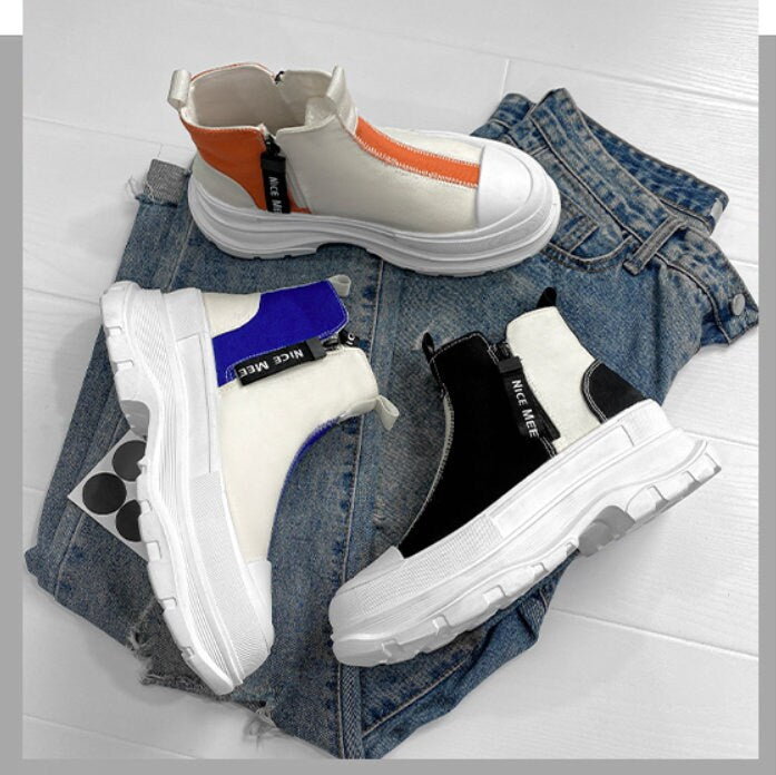 Cool Streetwear High Top Japanese Modern Shoes - 41