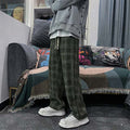 Checkered Design Japanese Pants - Medium