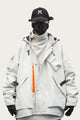 Techwear Simple Windbreaker Japanese Pullover Hoodie - Large