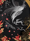 Majestic Phoenix Blossom Hoodie - 2XL