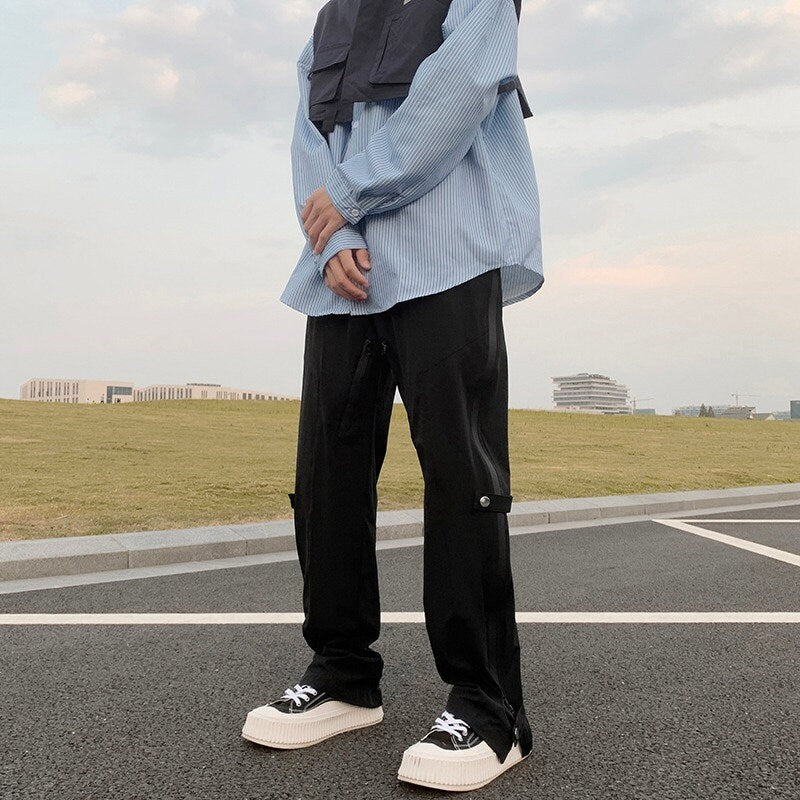 Waterproof Retro Simple Japanese Pants - 3XL