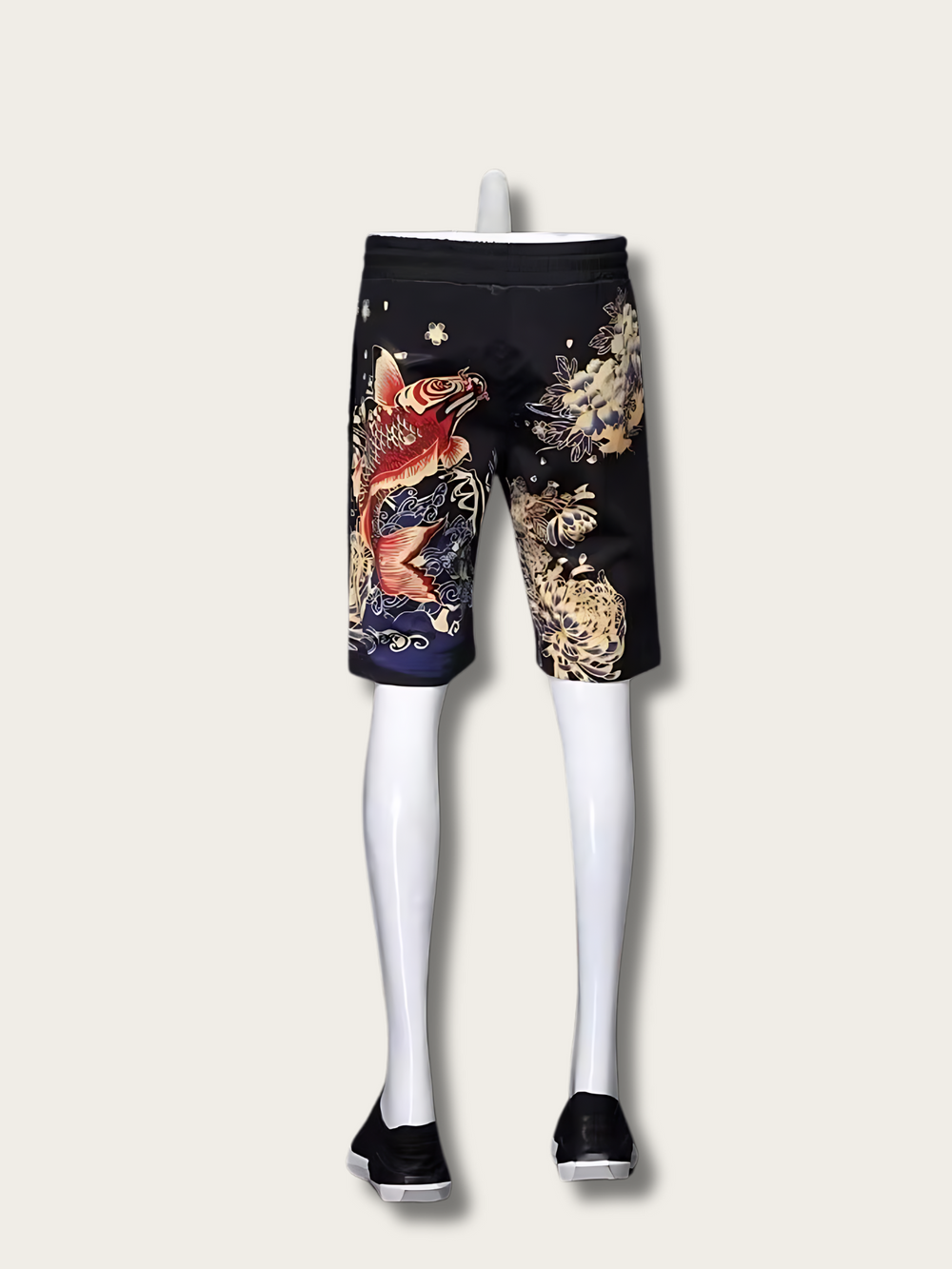 Ornate Koi & Baroque Men's Shorts - 2XL