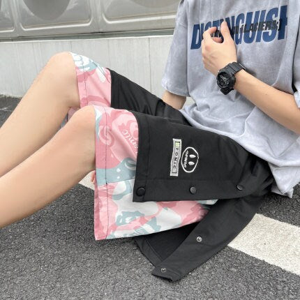 Summer Tie Dye Japanese Shorts - XL