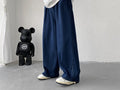 Casual Wide Leg Loose Jeans Japanese Pants - Large